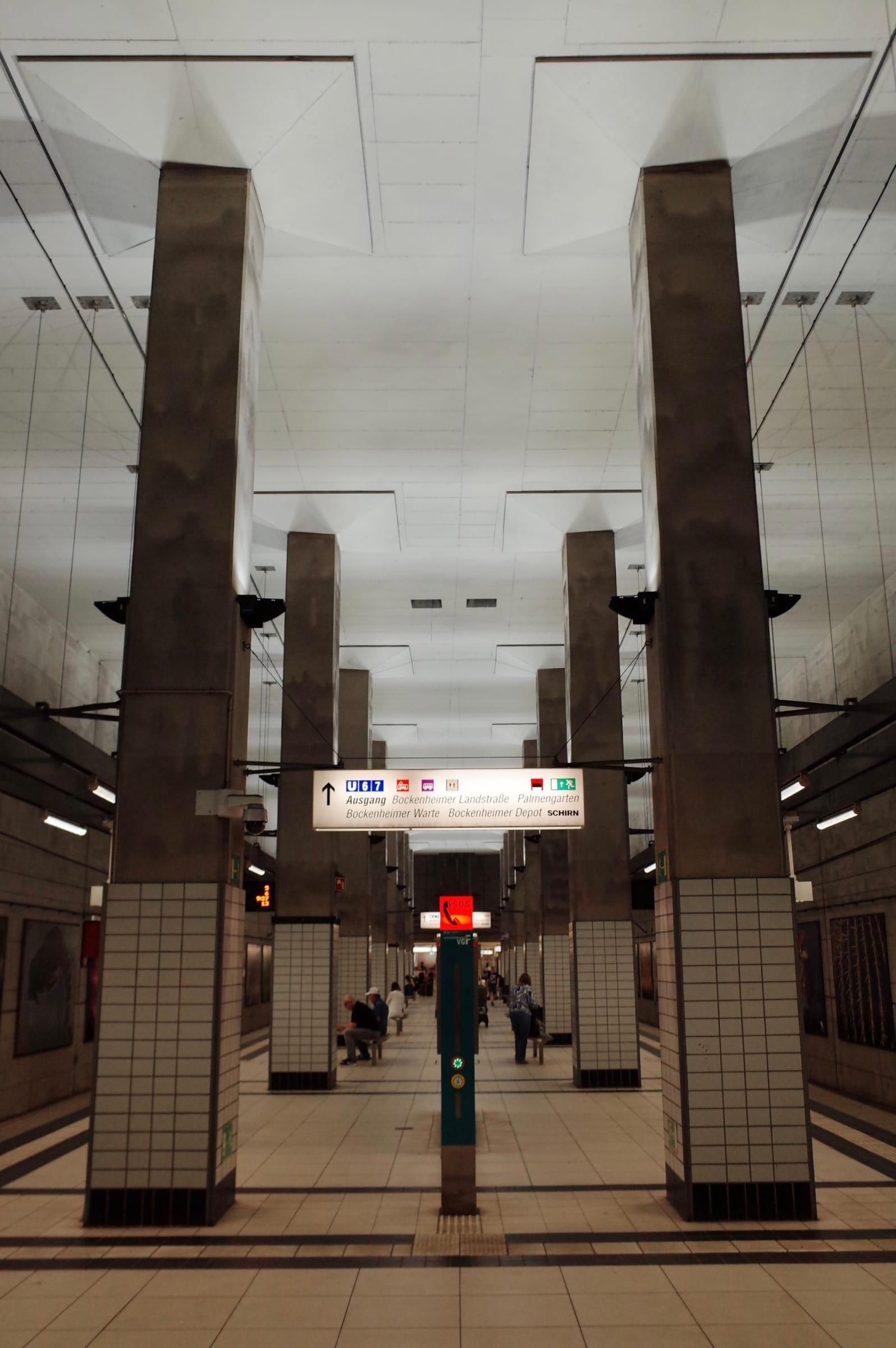 Bockenheimer Warte Subway Station