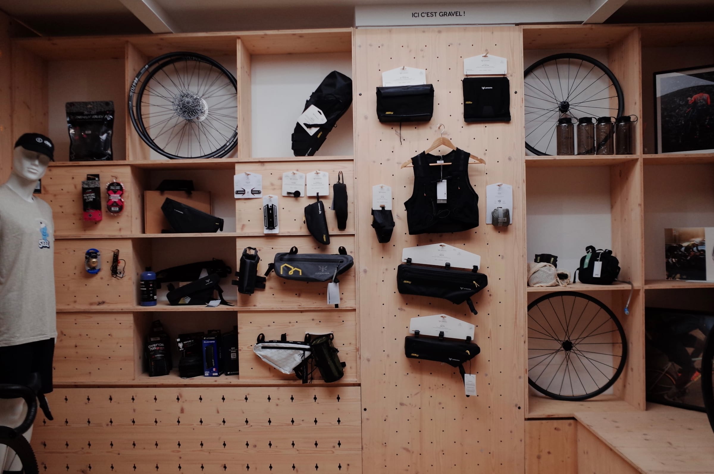 Steel bicycle shop