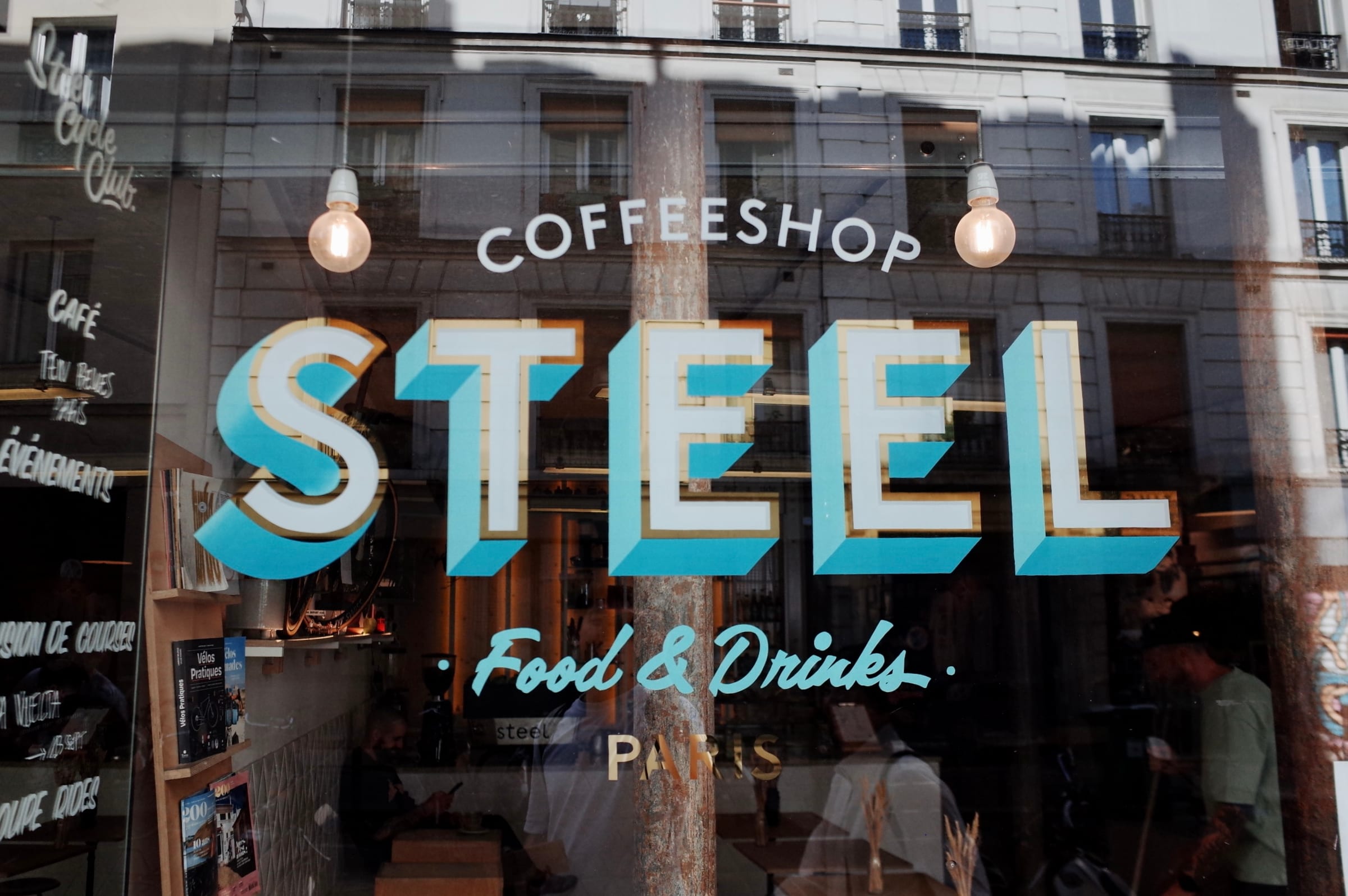 Steel bicycle shop